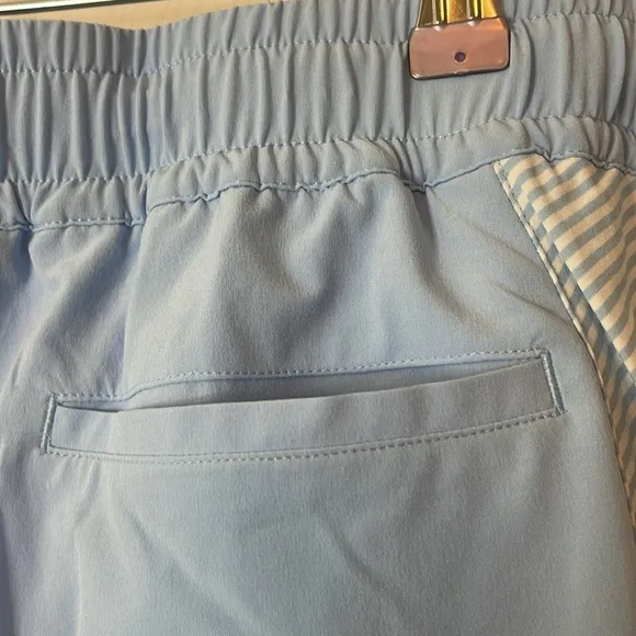 Southern Tide Kyle Stripe Panel Skort Sky Blue XL
