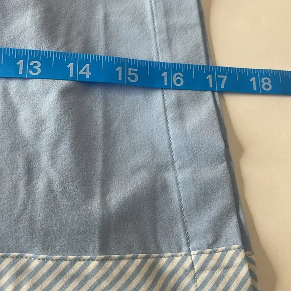 Southern Tide Kyle Stripe Panel Skort Sky Blue XL