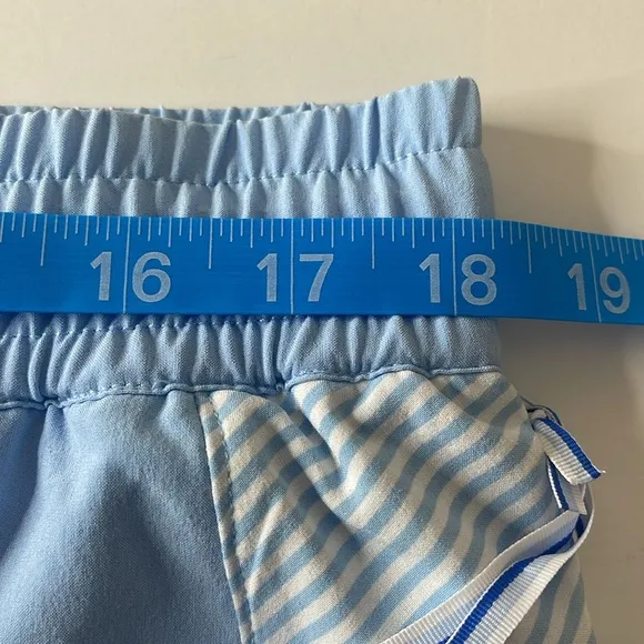 Southern Tide Kyle Stripe Panel Skort Sky Blue XL