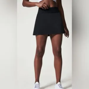 Spanx Shape Women’s Get Moving 14&quot; Skort - Black