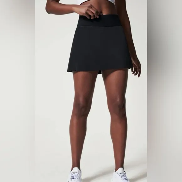Spanx Shape Women’s Get Moving 14&quot; Skort - Black