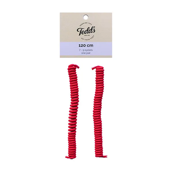 Spiral Elastic Laces
