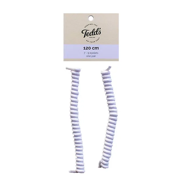 Spiral Elastic Laces