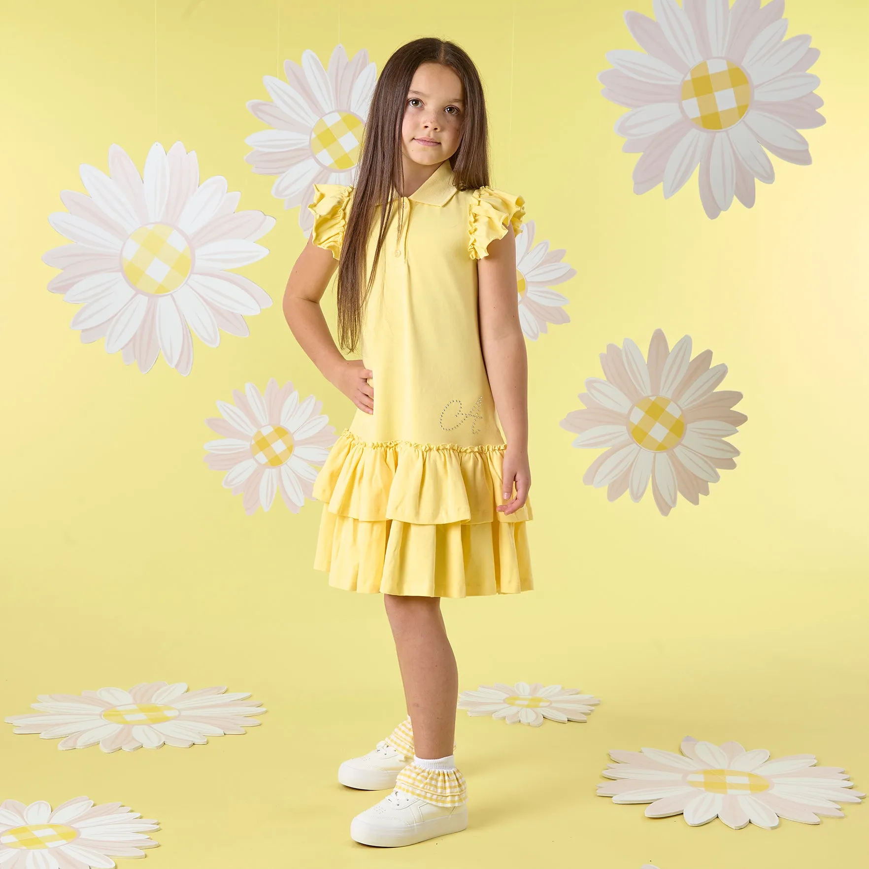 SS25 A Dee Cairo Lemon Tennis Dress