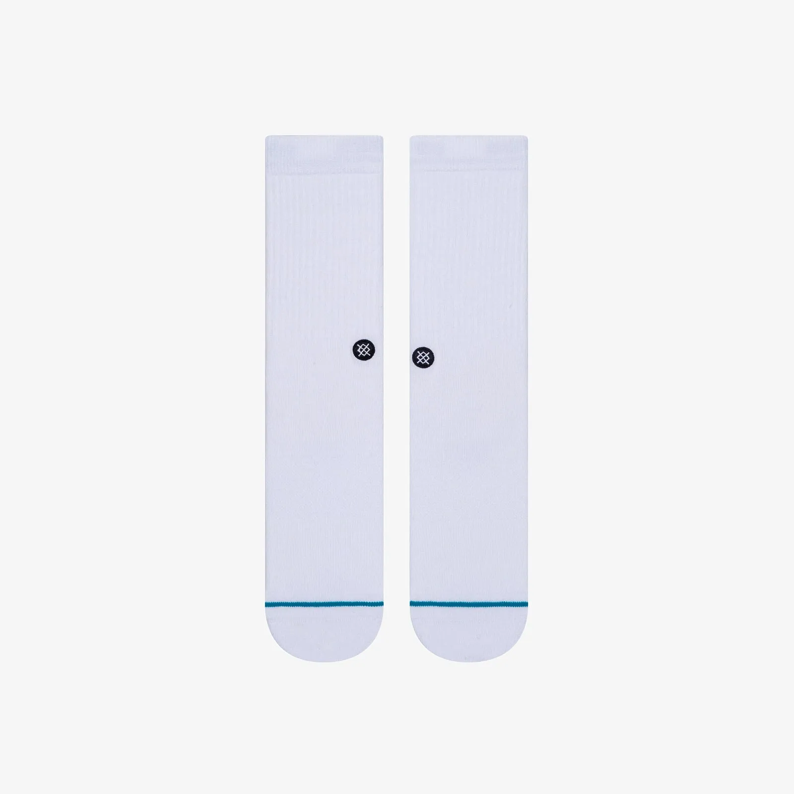 Stance Icon Athletic Crew Socks - White