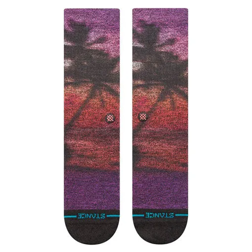 Stance Women's Vacay Mode Crew Sock - Floral
