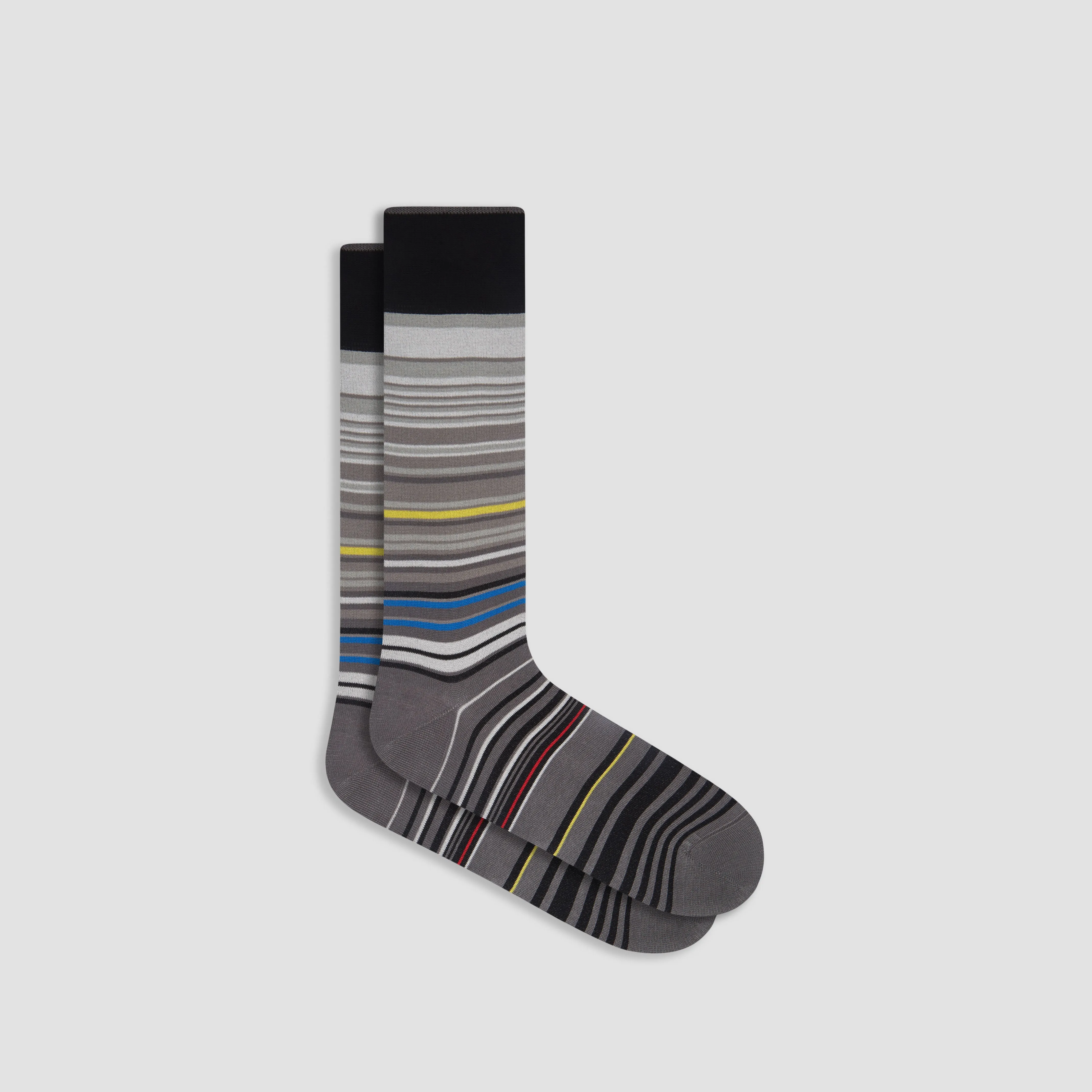 Striped Mid-Calf Socks
