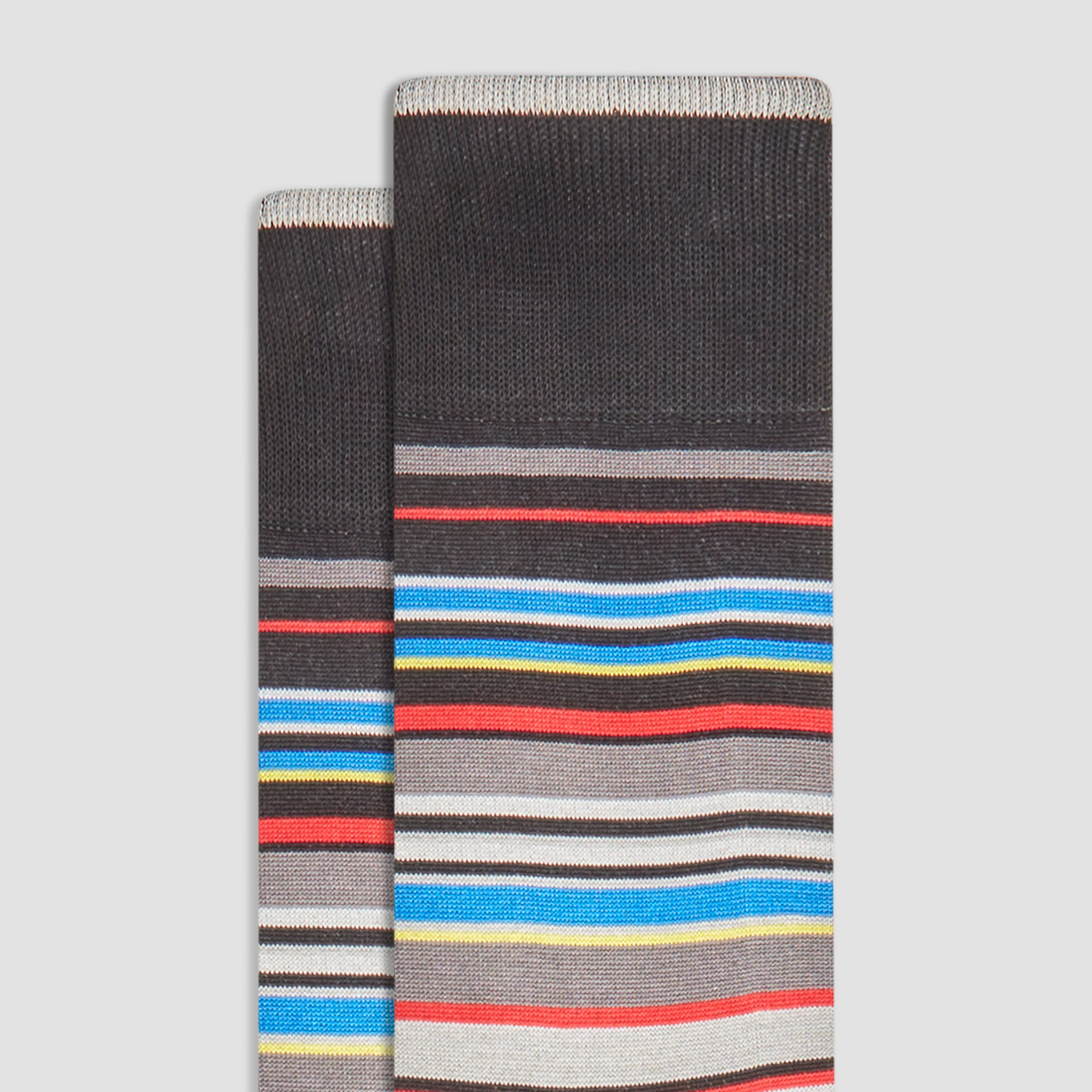 Striped Mid-Calf Socks