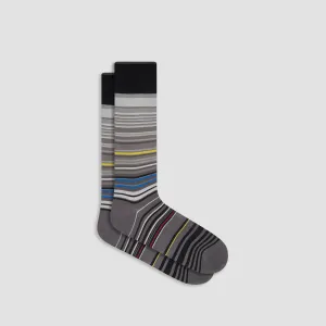 Striped Mid-Calf Socks