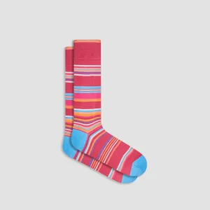 Striped Mid-Calf Socks