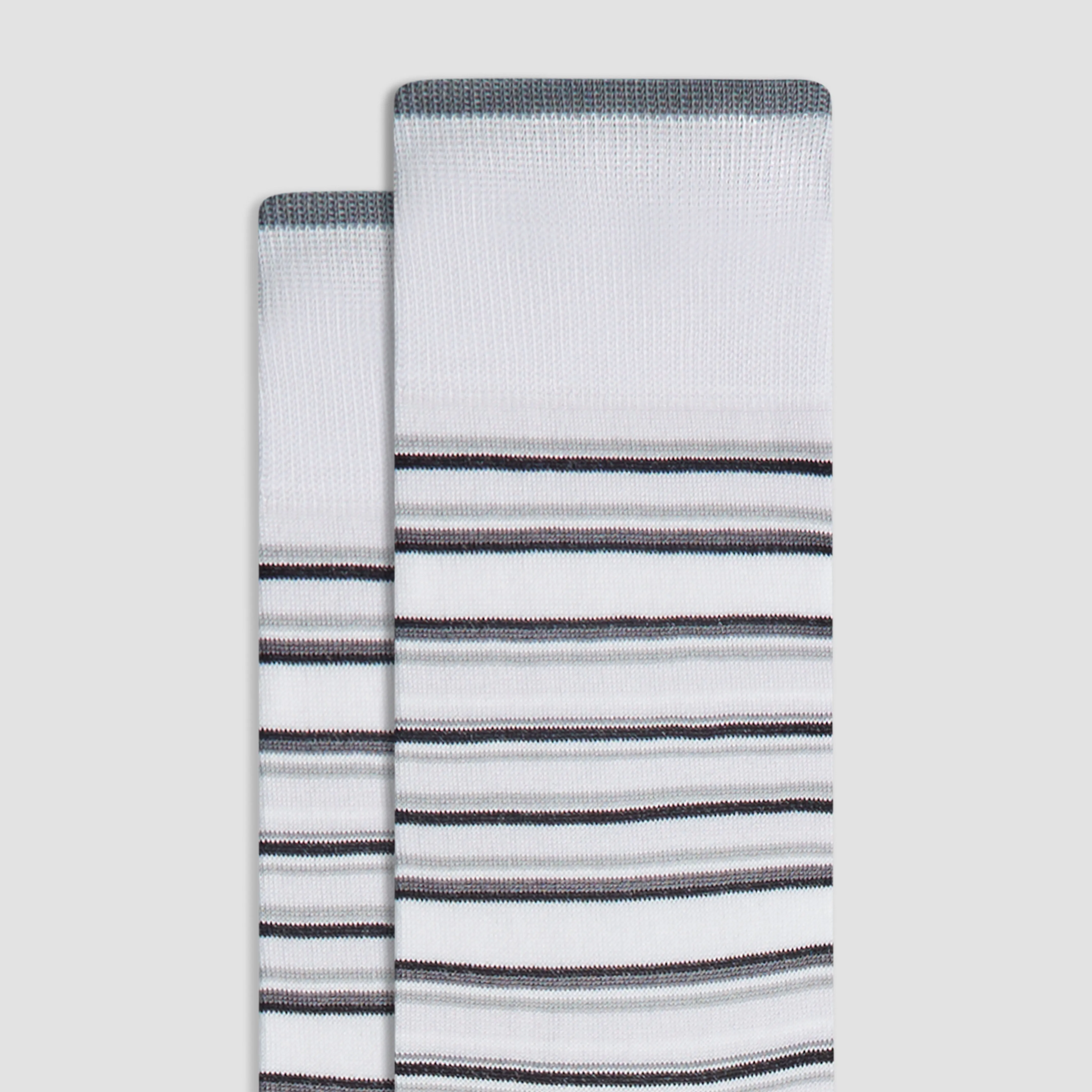 Striped Mid-Calf Socks