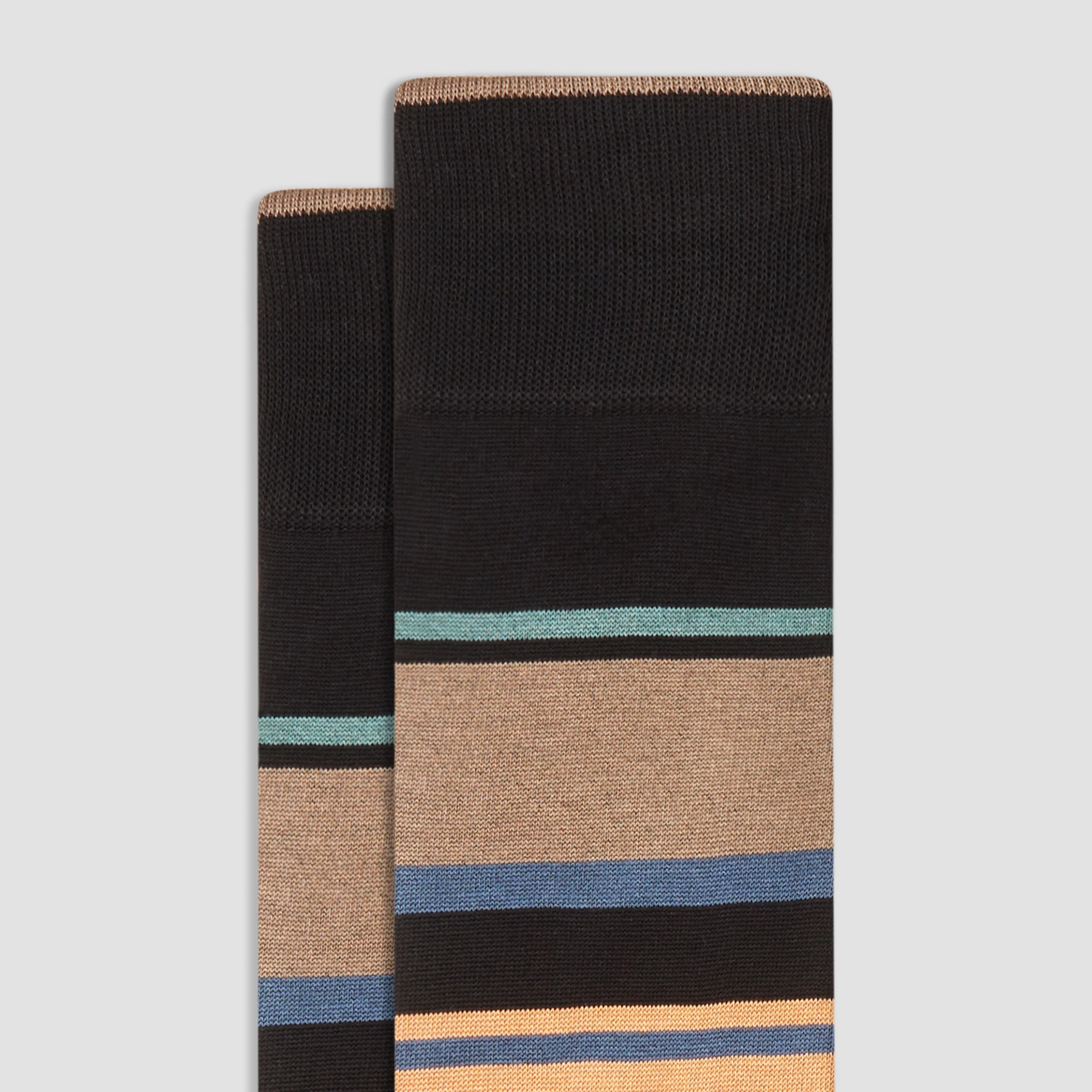 Striped Mid-Calf Socks