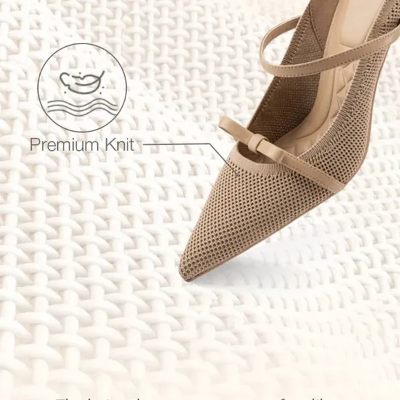 Stylish Beige Women's Shoes by Go Couture.