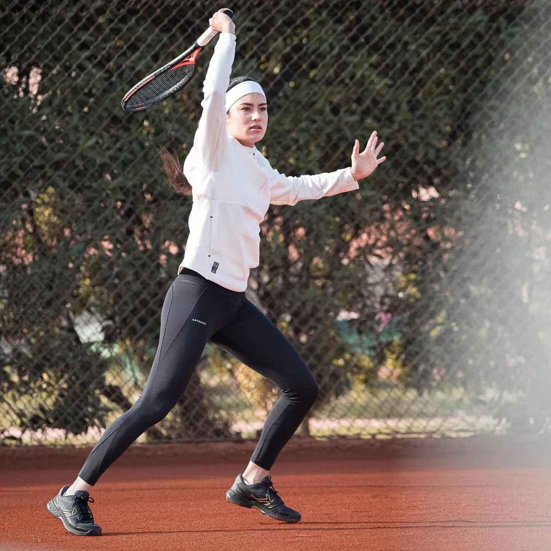 Sweat tennis à capuche demi zip dry soft - Dry 900