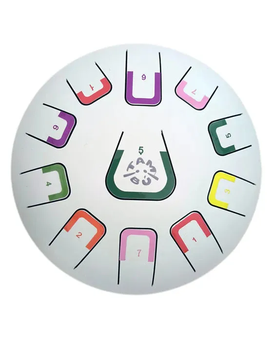 Tambu Steel Tongue Drum - 3 colours - 3 