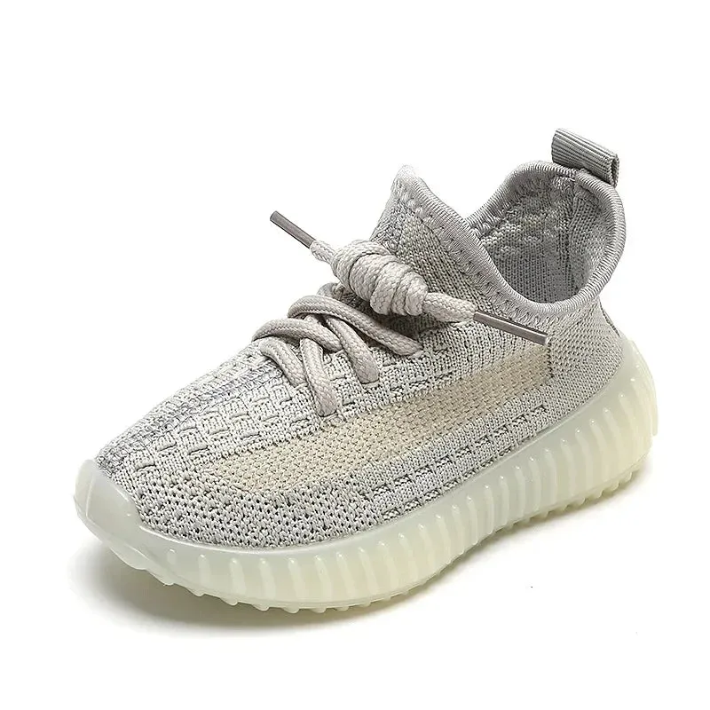 Tennis Children Rubber Bottom Non Slip Outdoor Mesh Breathable Sneakers Lightweight Casual Shoes for Baby Girls Kids Boys