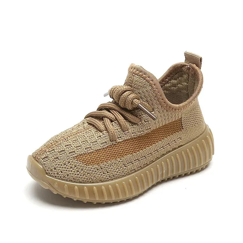 Tennis Children Rubber Bottom Non Slip Outdoor Mesh Breathable Sneakers Lightweight Casual Shoes for Baby Girls Kids Boys