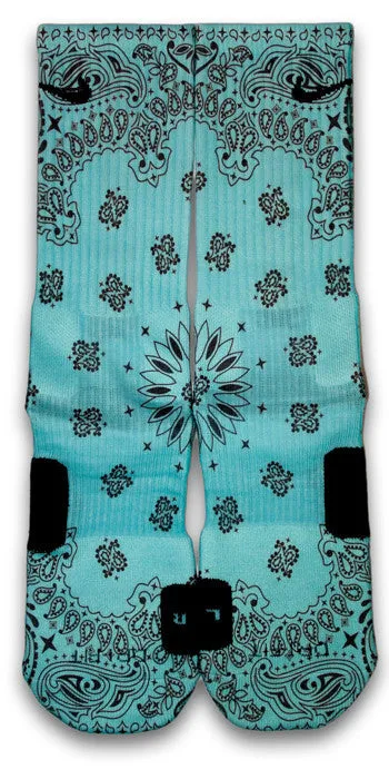 Tiffany Bandana Custom Elite Socks