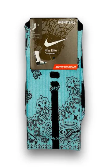 Tiffany Bandana Custom Elite Socks