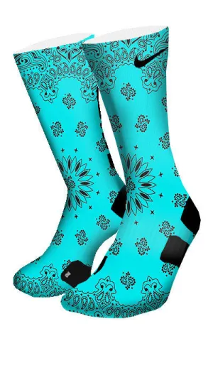 Tiffany Bandana Custom Elite Socks
