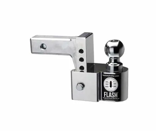 Titan Flash 6" integrated Scale Ball Mount 50mm Tow and 70mm Tow Ball - no longer available