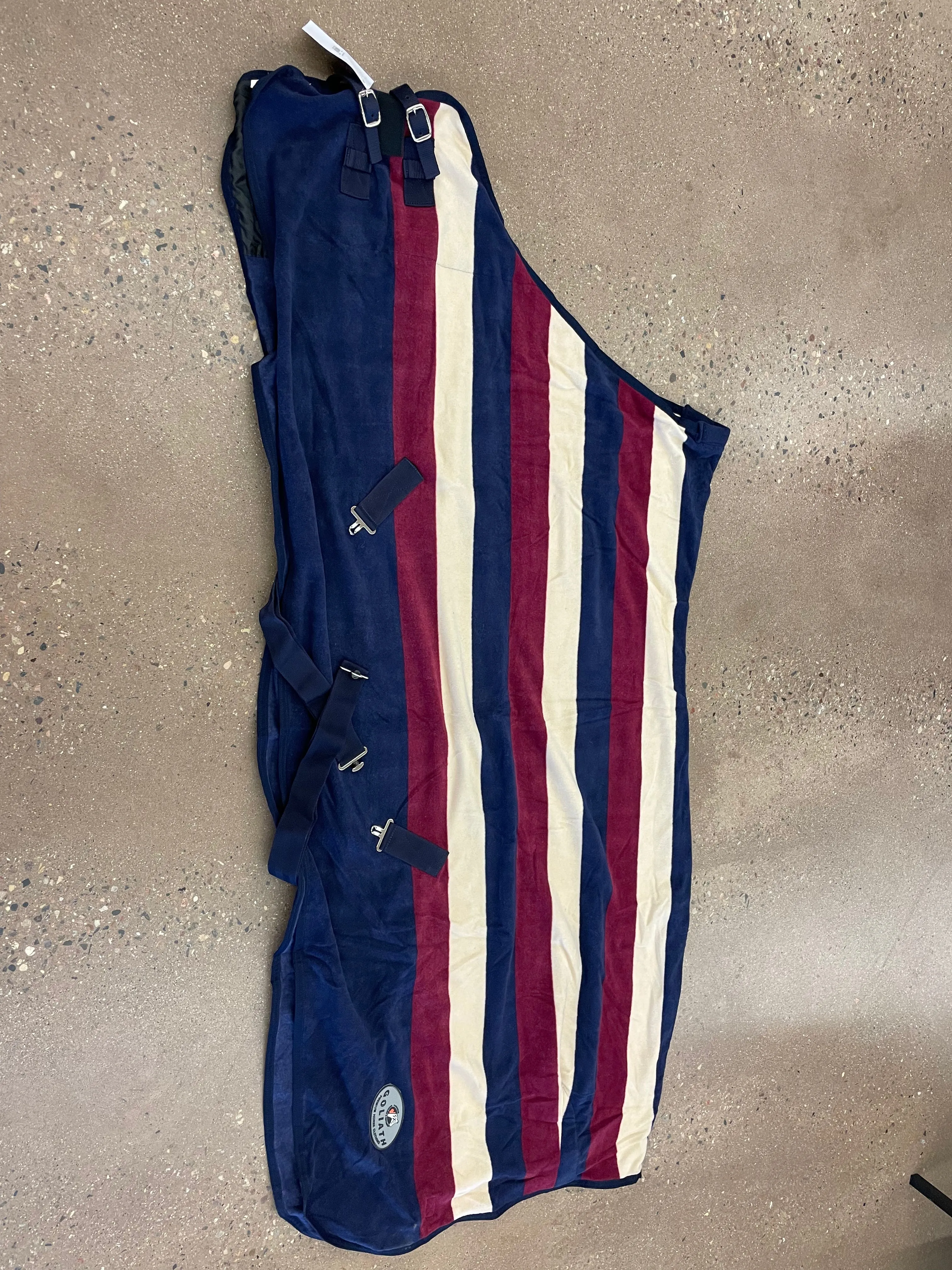 TK379NB-72"-Strip Fleece Cooler Goliath Premium Suede
