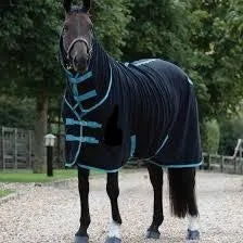 TKPF3022-72"-Nvy Teal Cooler Fleece Cool Down Combo