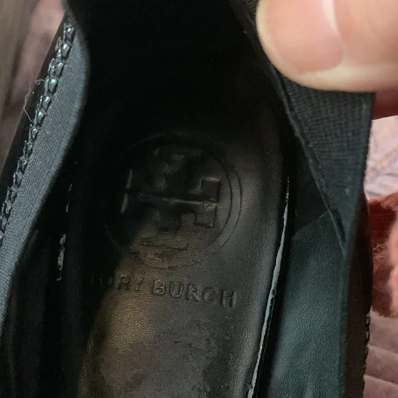 Tory Burch Caroline midwedge ‎ heels. Worn a few times. 275 retail