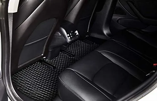 TOUGHPRO Floor Mat Accessories Set (Front Row   2nd Row) Compatible with Mercedes-Benz E300 E400 - Sedan/Wagon - All Weather - Heavy Duty - (Made in USA) - Black Rubber - 2017, 2018, 2019, 2020, 2021