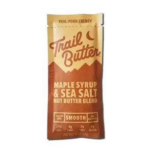 TRAIL BUTTER - Maple Syrup & Sea Salt Nut Butter Blend (4pk)