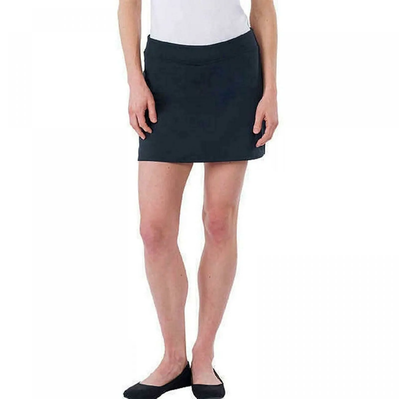 Tranquility by Colorado Clothing Women's Knit Skort Black Medium