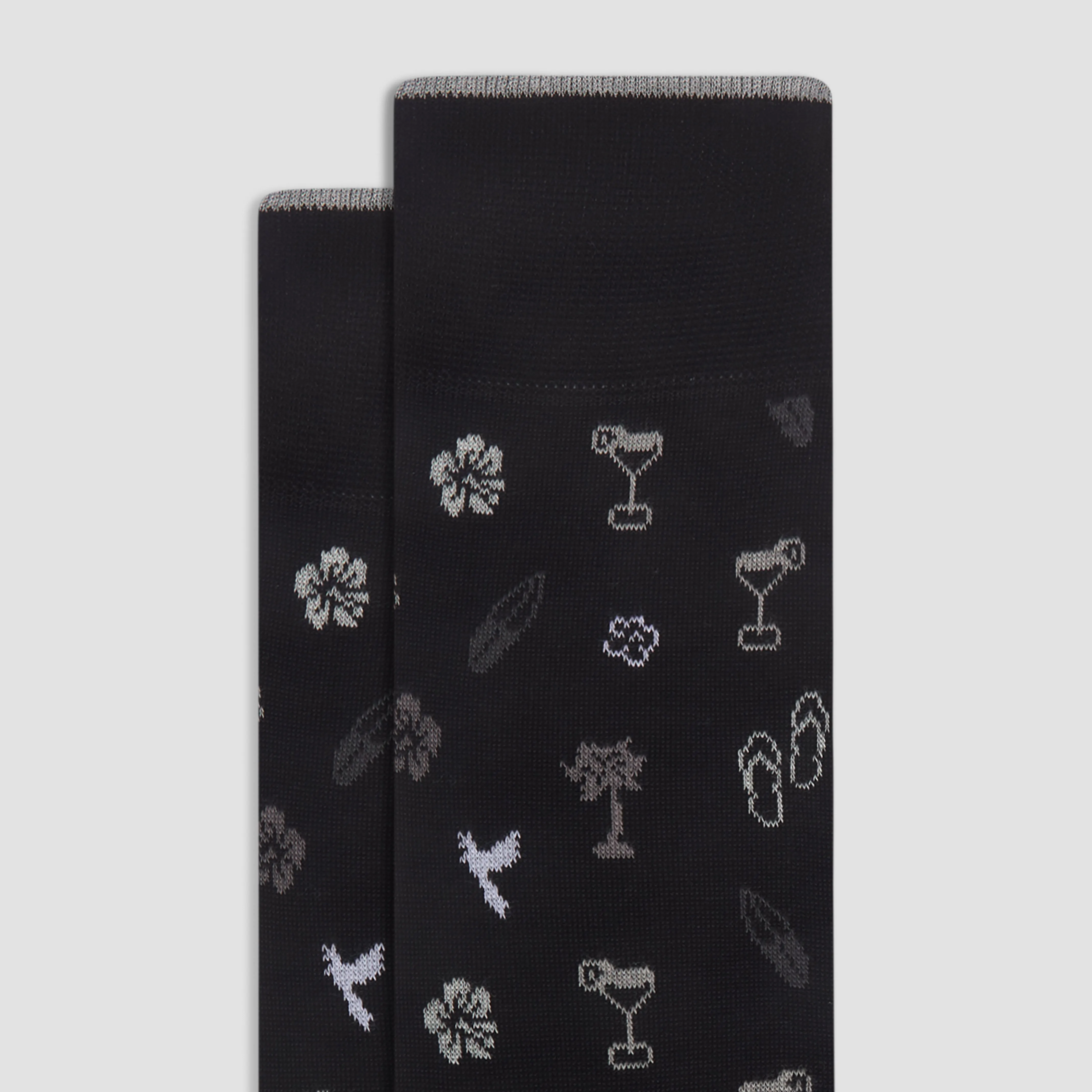Tropical Cocktail Mid-Calf Socks