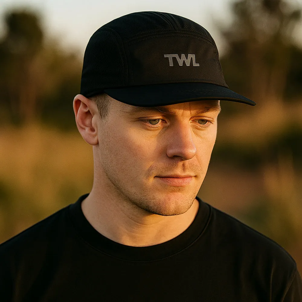 TWL - RUN HAT - BLACK