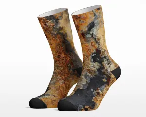 Unisex Socks, Black Canyon