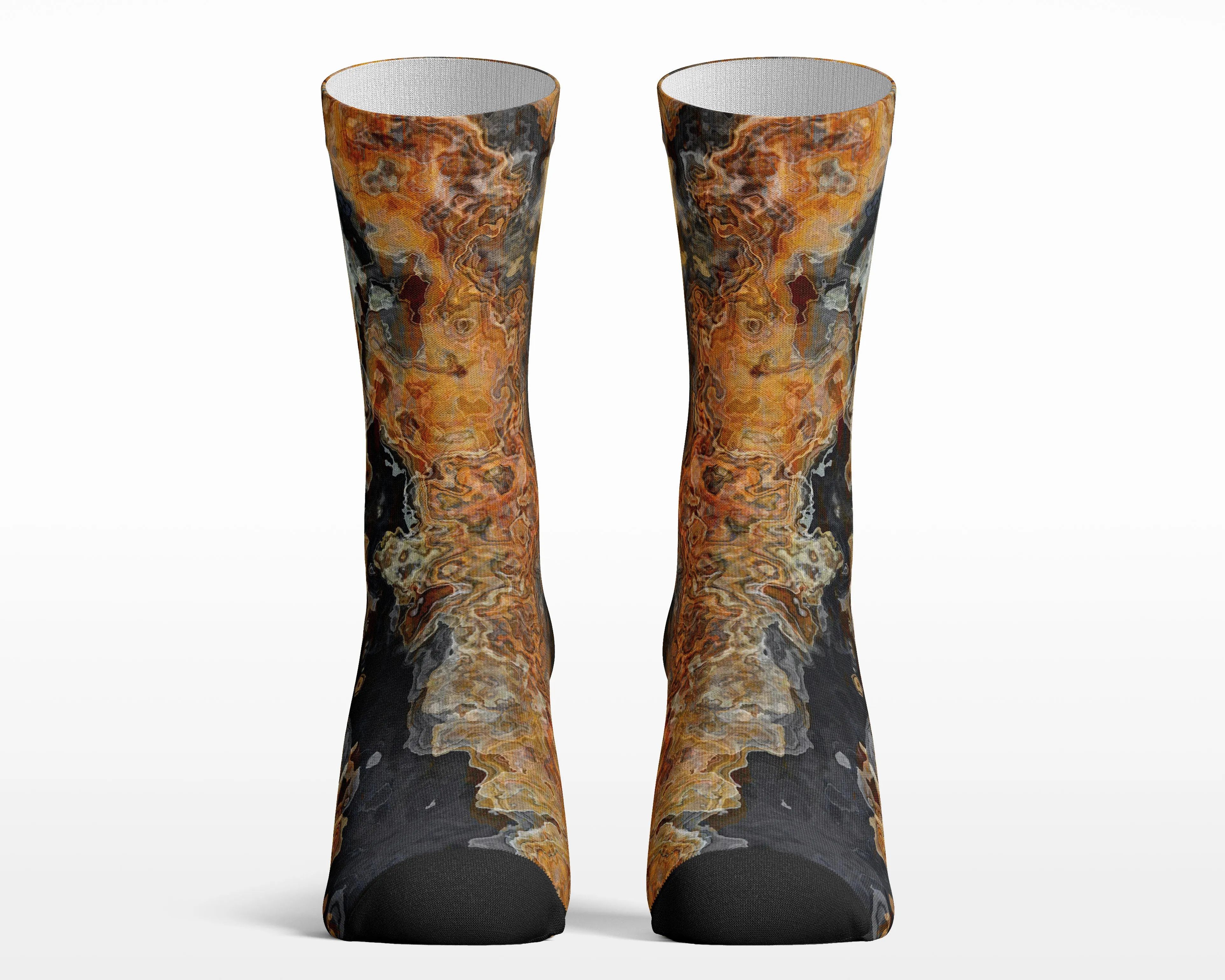Unisex Socks, Black Canyon