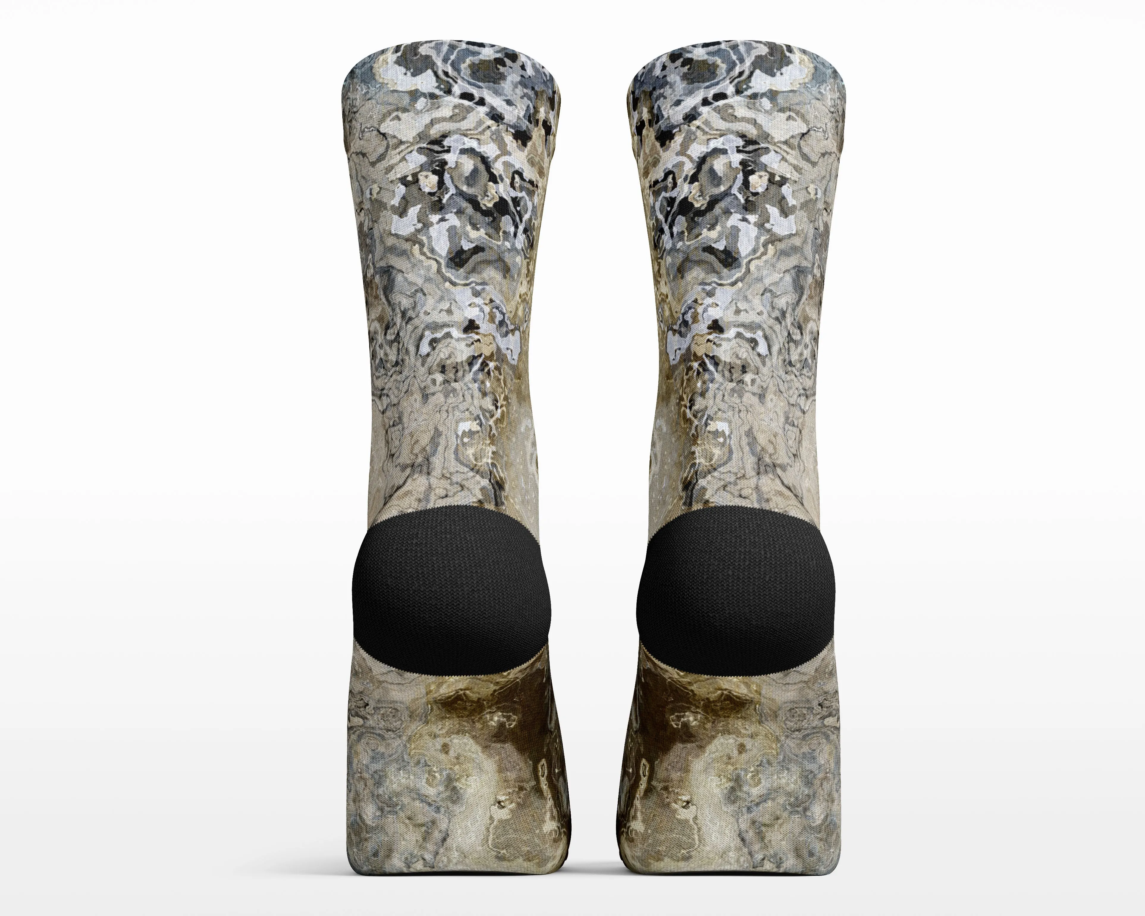 Unisex Socks, Stone Poem