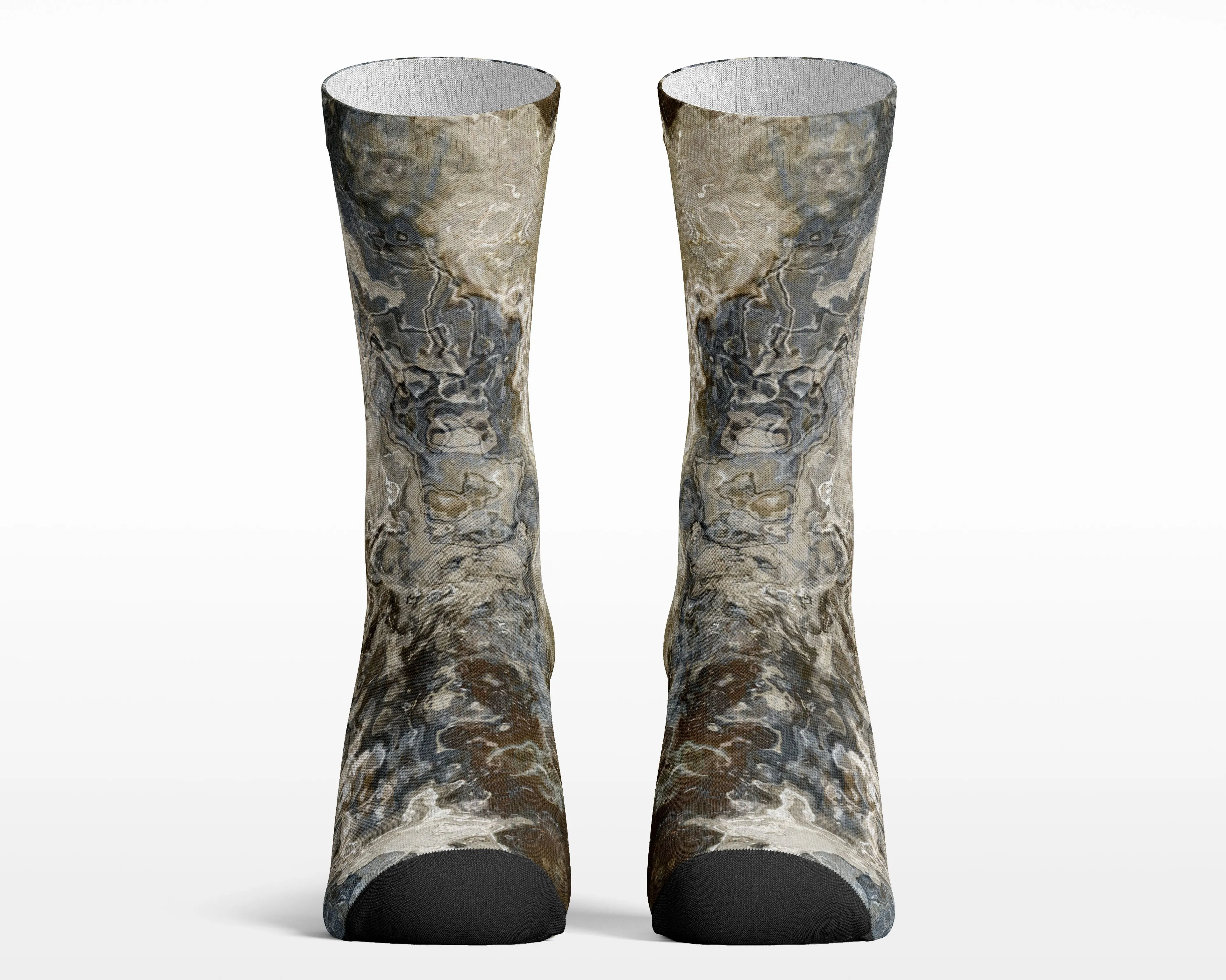 Unisex Socks, Stone Poem