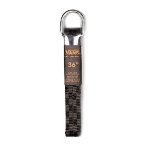 Vans Laces 36" - Black Charcoal Checkerboard