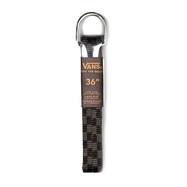 Vans Laces 36" - Black Charcoal Checkerboard