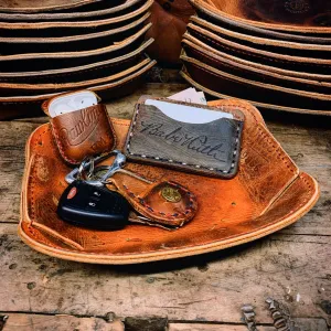 Vintage Catchers Mitt Valet Tray