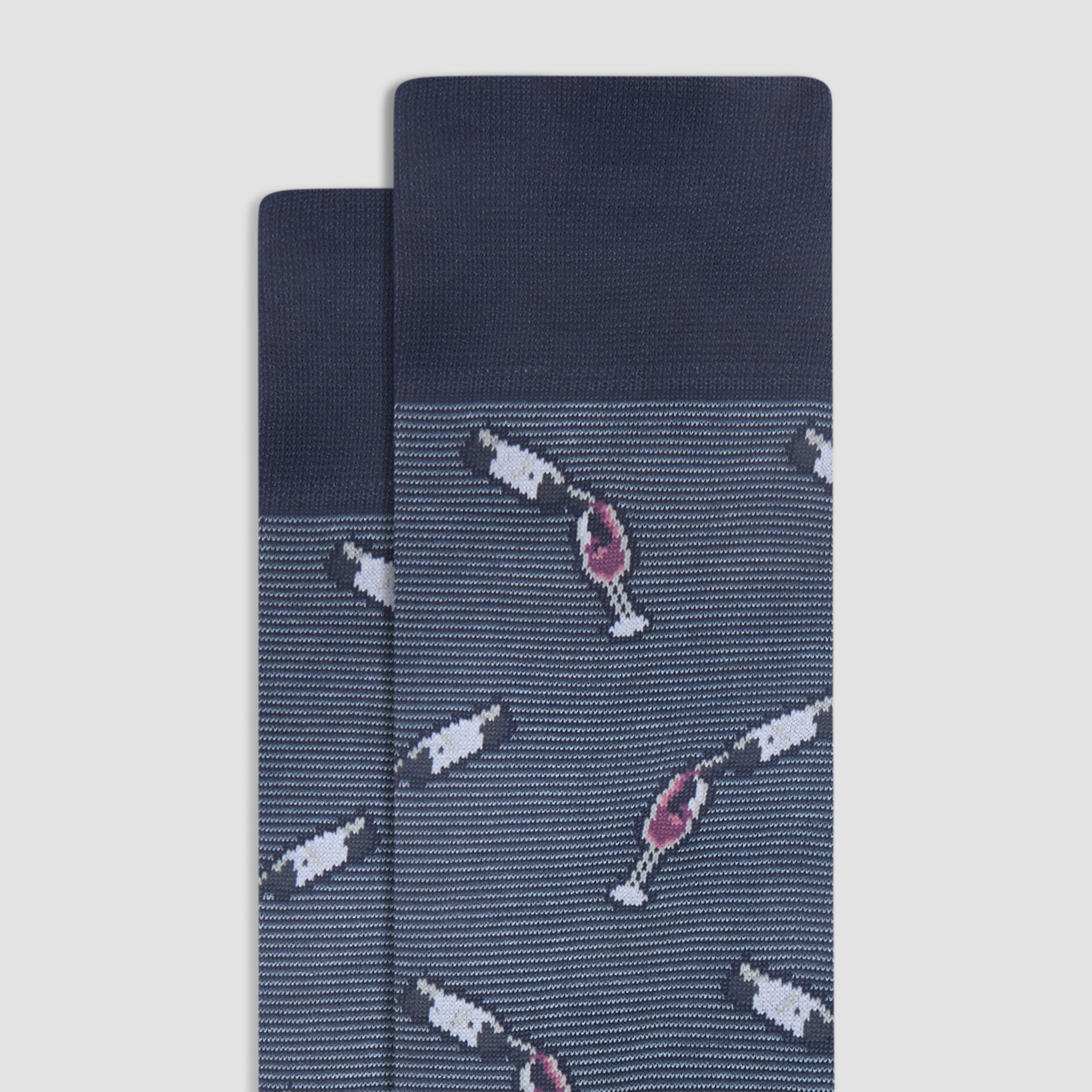 Wine Pour Mid-Calf Socks