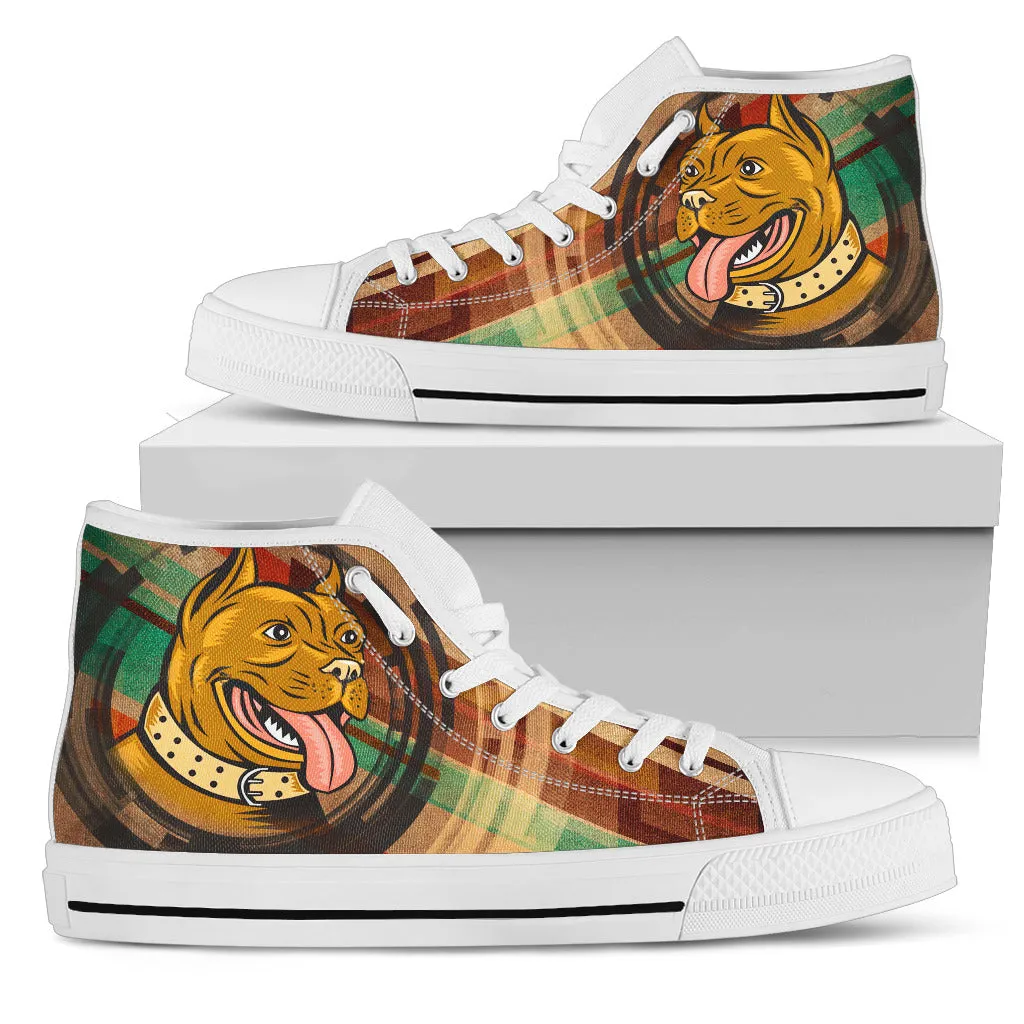 WOMEN'S BULL DOG HIGH TOP SHOES