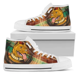 WOMEN'S BULL DOG HIGH TOP SHOES