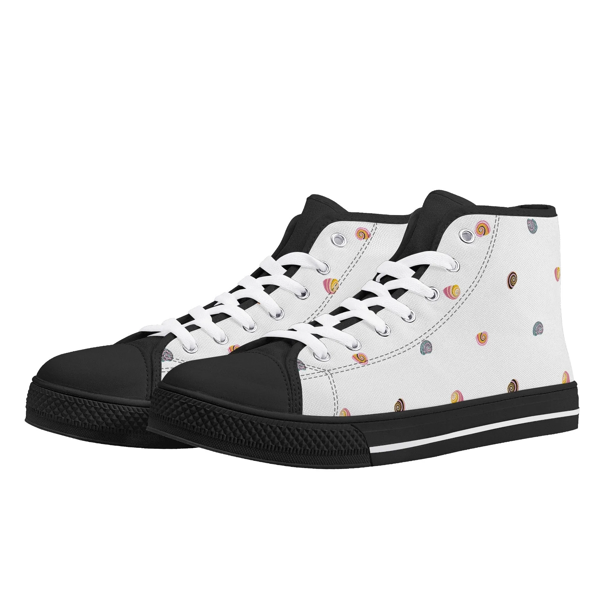 Womens High Top Canvas Shoes