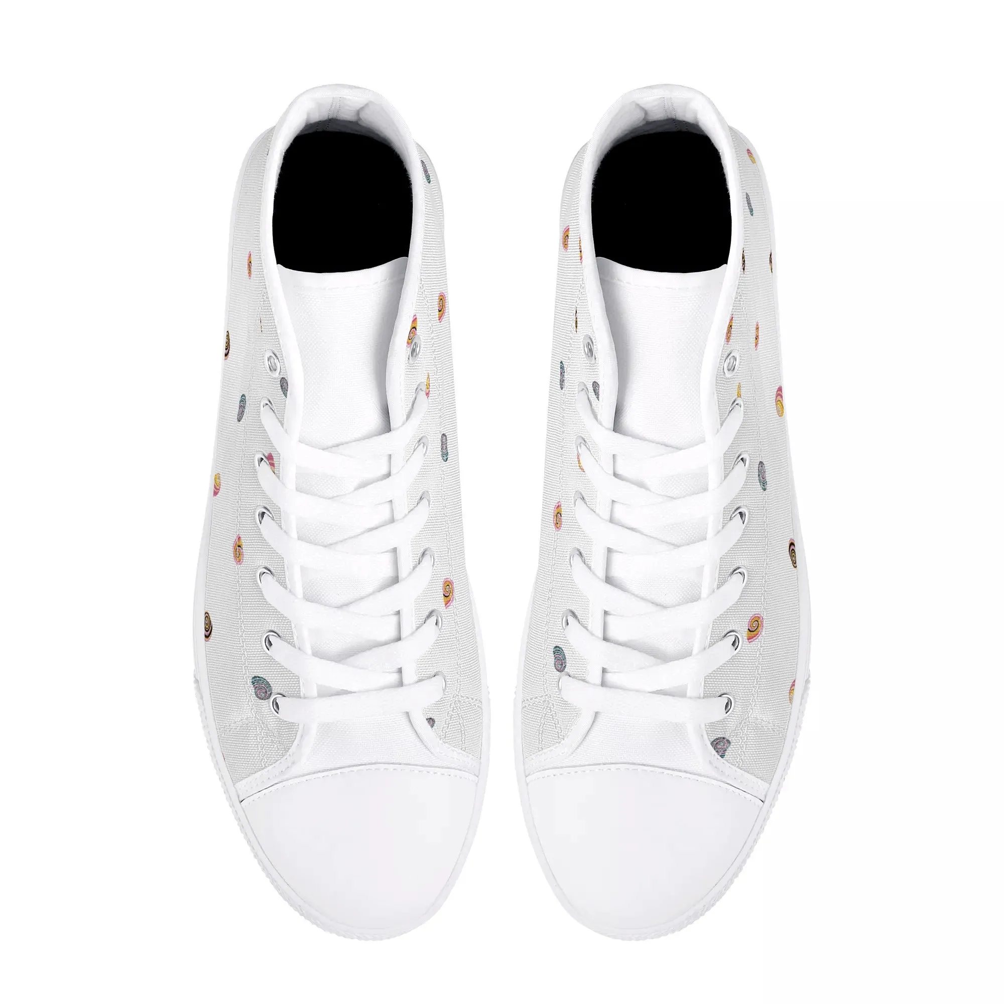 Womens High Top Canvas Shoes