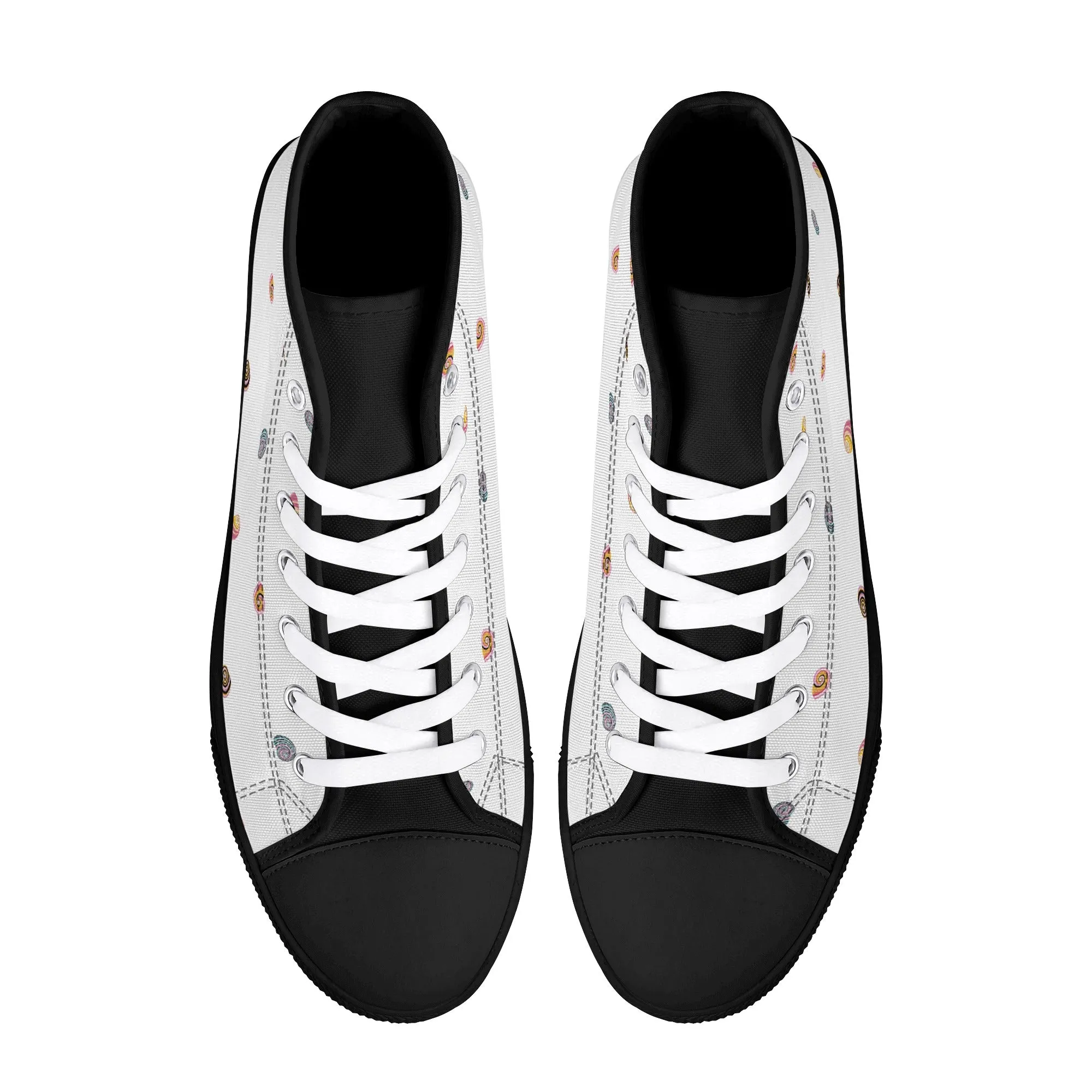 Womens High Top Canvas Shoes