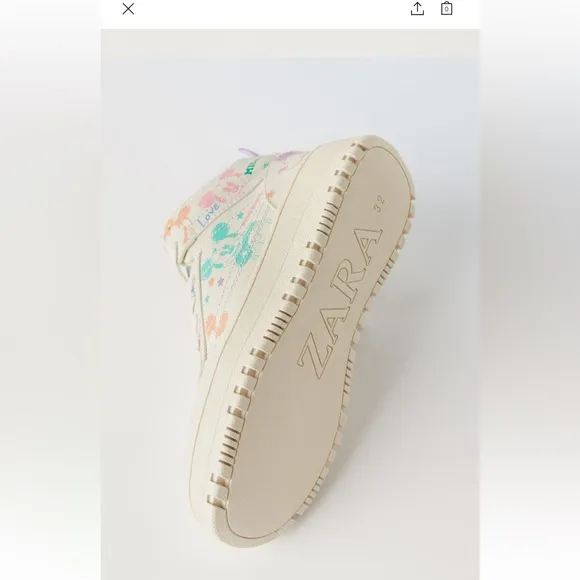 ZARA MICKEY MOUSE DISNEY sports boot