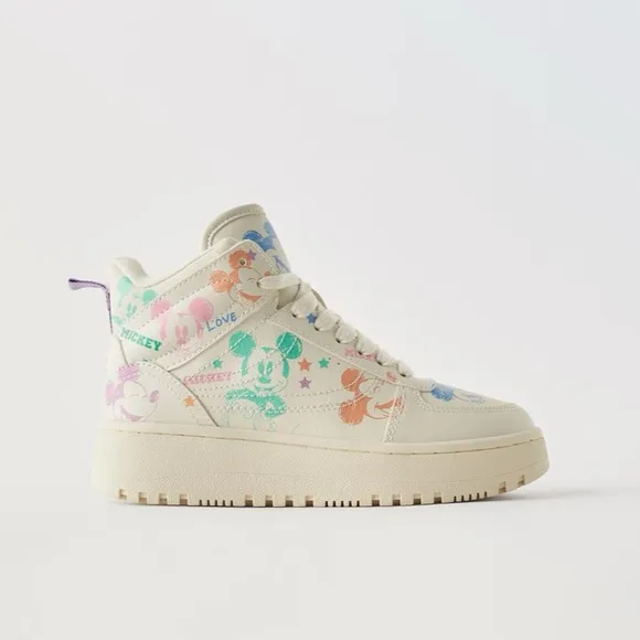 ZARA MICKEY MOUSE DISNEY sports boot