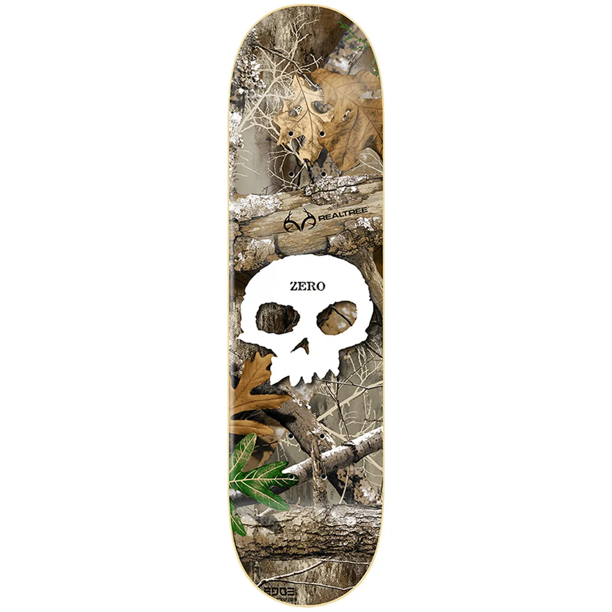Zero - Single Skull Real Tree 8.5 Skateboard Deck